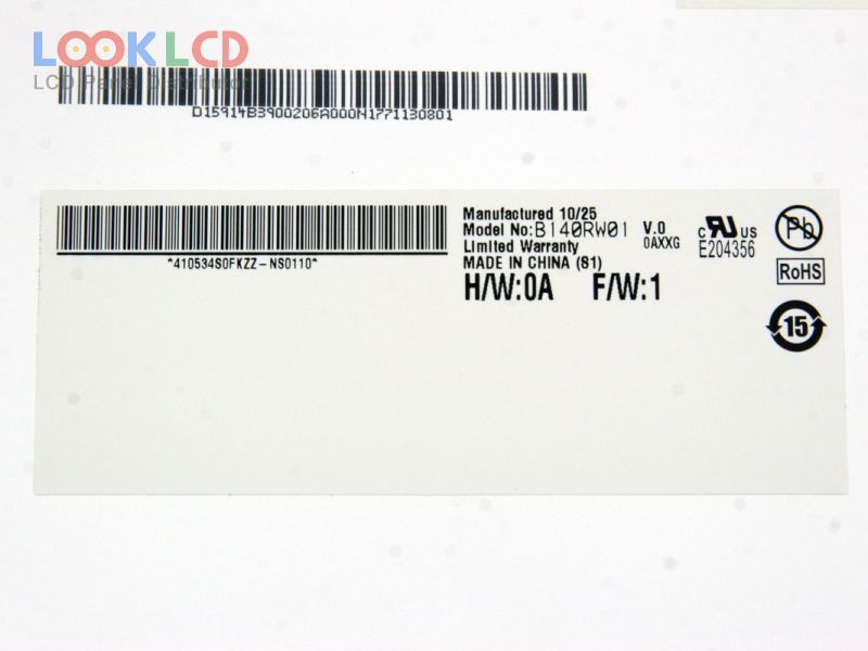 B140RW01 V0